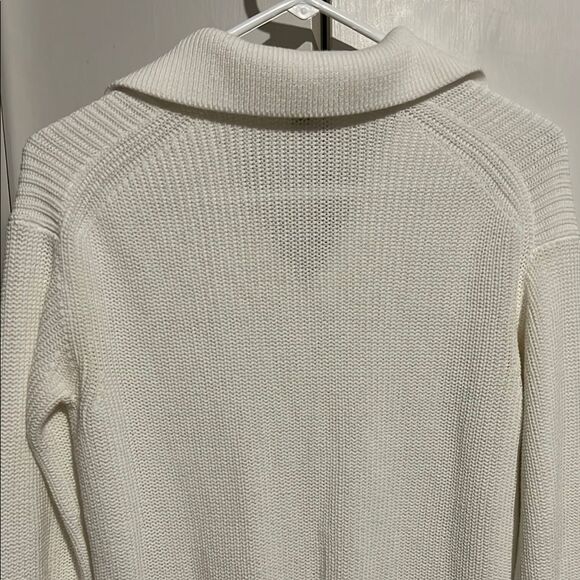 J.Crew Elegant White Knit Sweater XS - Picture 4 of 11